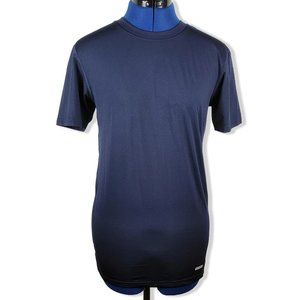 Tekgear Navy Blue Workout Shirt Size Large